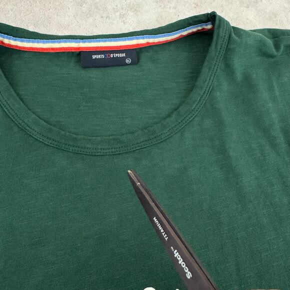 Sports D' Epoque T Shirt Size XL Le Vieux Gaulois 1919 Cycling READ Sizing Note - Picture 4 of 10